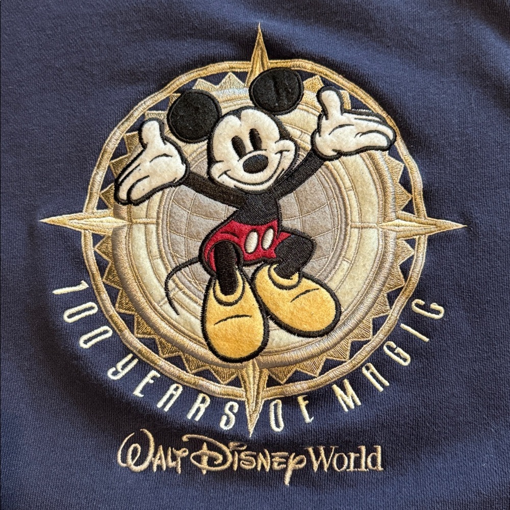 Disney 100 Years of Magic with Mickey Vintage-size L